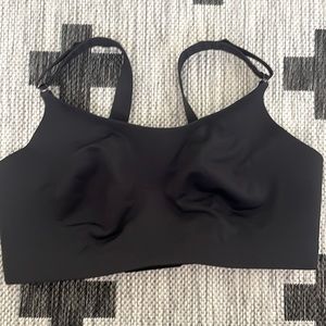 lululemon black full support sports bra -36DD